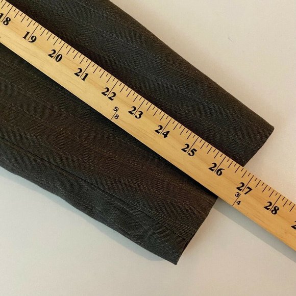 Banana Republic Brown Stripe 2 Button Blazer Size 46L - Picture 11 of 12